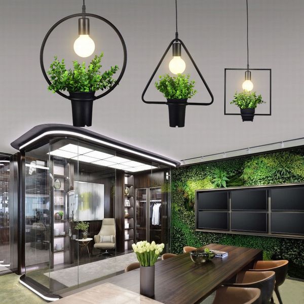 vintage industrial plant pendant lamp iron plant creative potted chandelier for restaurant bar cafe living room
vintage industrial plant pendant lamp iron plant creative potted chandelier for restaurant bar cafe living room