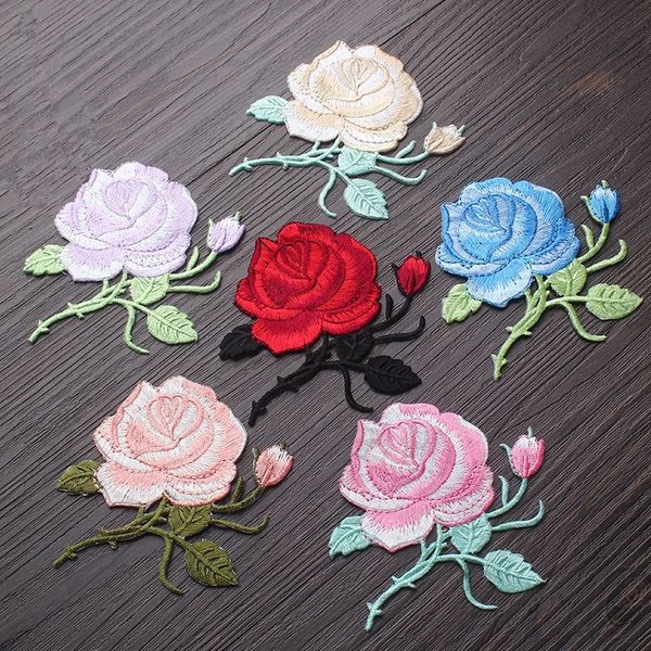 6Designs Rose Flowers Embroidered Sewing Patches Iron on Sticker Patch For Clothes Clothing Jacket Applique DIY Wedding Dress Decorations
6Designs Rose Flowers Embroidered Sewing Patches Iron on Sticker Patch For Clothes Clothing Jacket Applique DIY Wedding Dress Decorations