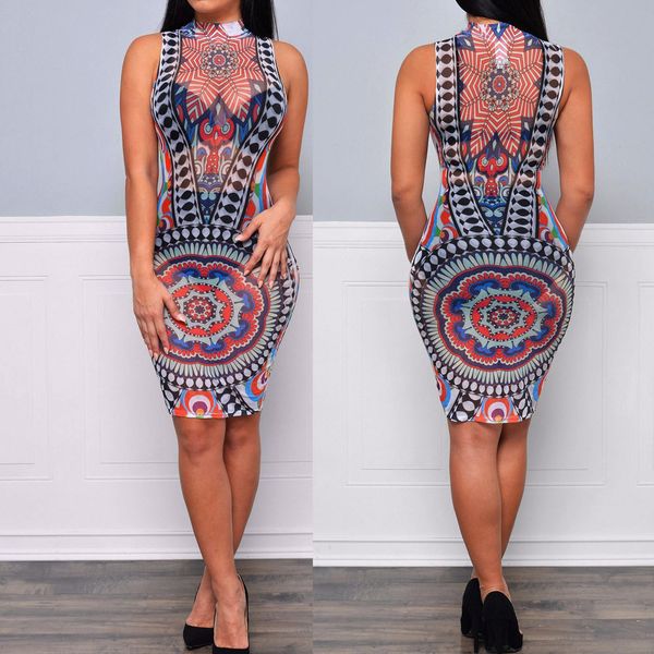 women mesh back club dress party bodycon printk knee-length sheath dress plus size, White;black
women mesh back club dress party bodycon printk knee-length sheath dress plus size, White;black