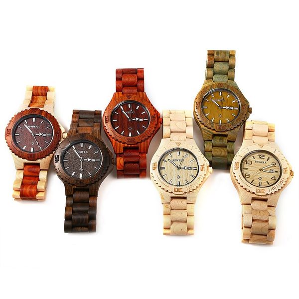 bewell luxury watches men's luxury watches watch the original movement of wooden quartz watch wooden, Slivery;brown
bewell luxury watches men's luxury watches watch the original movement of wooden quartz watch wooden, Slivery;brown