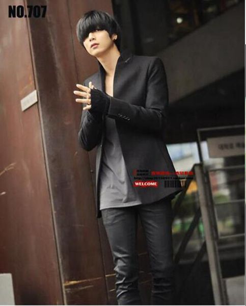 han edition contracted cultivate one's morality men age season in europe and the new fashion boutique suit dress jacket / s-3xl, White;black
han edition contracted cultivate one's morality men age season in europe and the new fashion boutique suit dress jacket / s-3xl, White;black