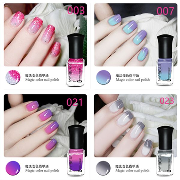 wholesale-2016 1pcs 6ml available thermal nail polish peel off polish with paillette temperature color changing nail polish 19colors
wholesale-2016 1pcs 6ml available thermal nail polish peel off polish with paillette temperature color changing nail polish 19colors