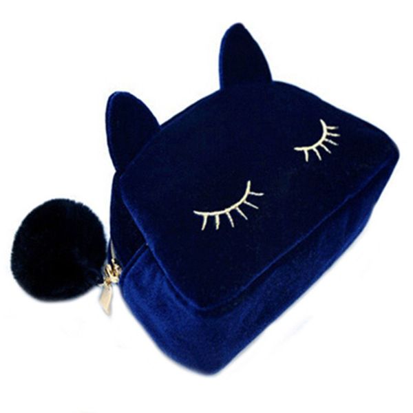 wholesale- cartoon women cosmetic storage bag make up pouch kitty face with fur ball girls 5 colors
wholesale- cartoon women cosmetic storage bag make up pouch kitty face with fur ball girls 5 colors