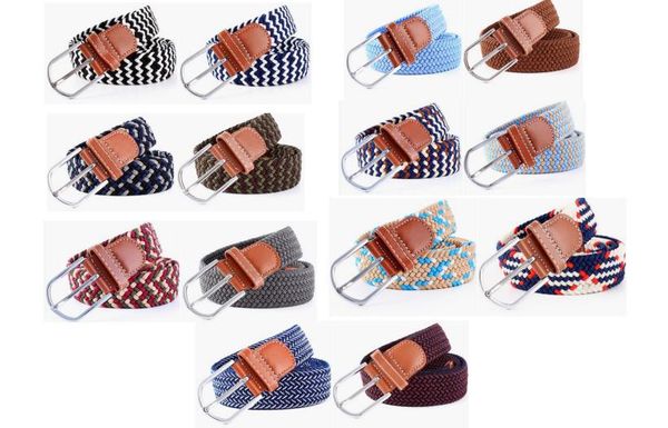 new style belt kintted striped canvas causal belts designer belts multi color designers elastic for fashion pin buckle belts 16 color, Black;brown
new style belt kintted striped canvas causal belts designer belts multi color designers elastic for fashion pin buckle belts 16 color, Black;brown