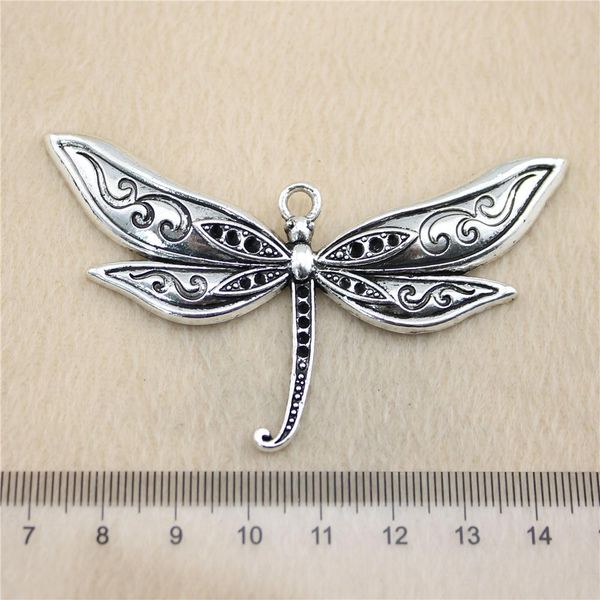 3pcs 80*47mm antique silver tonelarge dragonfly charms zinc alloyãdiy handmade jewelry pendants wholesale, Bronze;silver
3pcs 80*47mm antique silver tonelarge dragonfly charms zinc alloyãdiy handmade jewelry pendants wholesale, Bronze;silver