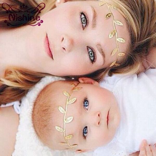 nishine 2017 new mom and me gold silver leaf headband set for hair accessories peace olive branch cute leaves hairband, Slivery;white
nishine 2017 new mom and me gold silver leaf headband set for hair accessories peace olive branch cute leaves hairband, Slivery;white