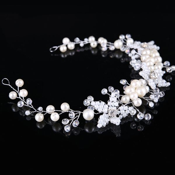 plated silver copper series bride headdress pearl crystal hairband wedding hair ornament handmade bridal beach wedding hair jewelry headband, Slivery;golden
plated silver copper series bride headdress pearl crystal hairband wedding hair ornament handmade bridal beach wedding hair jewelry headband, Slivery;golden
