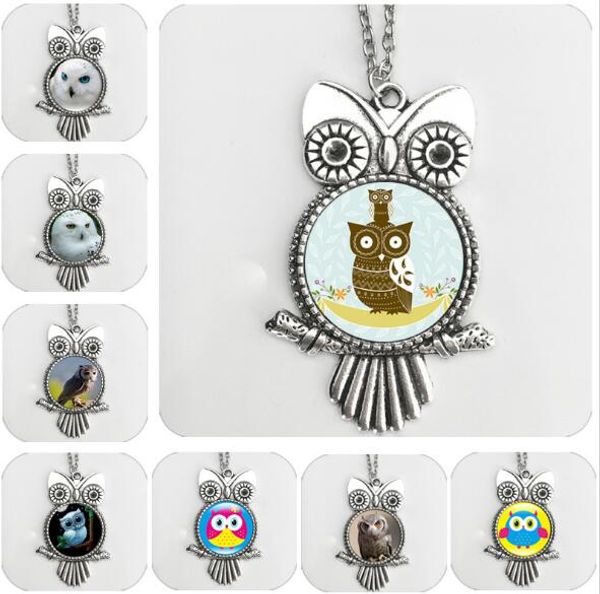 fashion owl pendant necklace glass cabochon time gemstone charm necklace in jewelry vintage silver color statement chain necklace
fashion owl pendant necklace glass cabochon time gemstone charm necklace in jewelry vintage silver color statement chain necklace