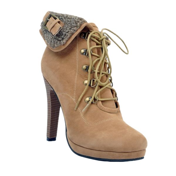 zandina womens fashion handmade 12cm high heel large size cross lace-up winter boots party shoes camel xd126, Black
zandina womens fashion handmade 12cm high heel large size cross lace-up winter boots party shoes camel xd126, Black