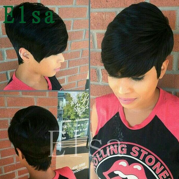 hort human hair wigs pixie cut straight remy brazilian hair for black women machine made highlight color glueless wig, Black;brown
hort human hair wigs pixie cut straight remy brazilian hair for black women machine made highlight color glueless wig, Black;brown
