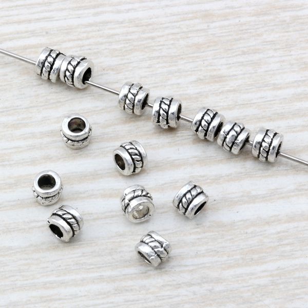 mic 1000pcs antique silver alloy dotted barrel spacer bead findings jewelry making 5x4mm, Bronze;silver
mic 1000pcs antique silver alloy dotted barrel spacer bead findings jewelry making 5x4mm, Bronze;silver