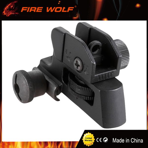 FIRE WOLF Tactical Detachable Iron Rear Sight with Full Windage/Elevation Adjustment
FIRE WOLF Tactical Detachable Iron Rear Sight with Full Windage/Elevation Adjustment