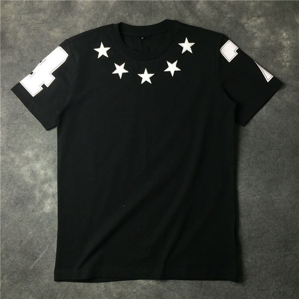 Wholesale Two Colors 2017 New Arrival Spring Summer Luxury Brand Men T Shirt Fashion Designer Cotton T shirts Tees
Wholesale Two Colors 2017 New Arrival Spring Summer Luxury Brand Men T Shirt Fashion Designer Cotton T shirts Tees