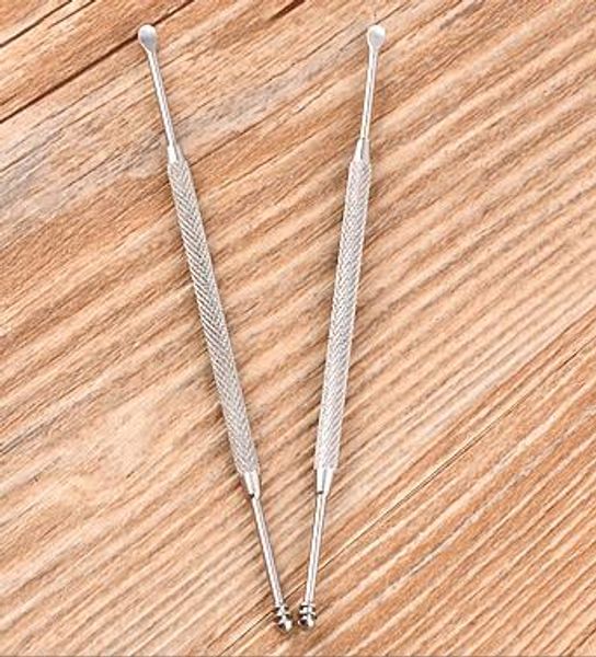 new double-ended earpick spiral stainless steel wax curette remover cleaner ear cleaning tool
new double-ended earpick spiral stainless steel wax curette remover cleaner ear cleaning tool