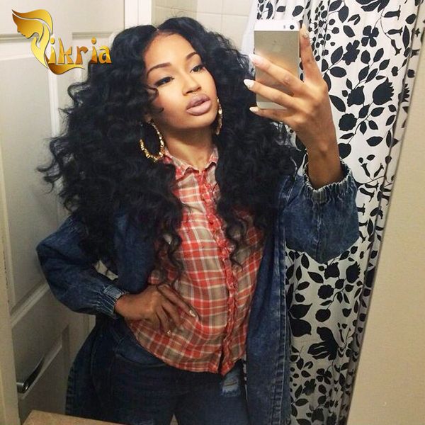 brazilian indian peruvian malaysian remy loose wave hair natural color full lace human hair wigs 130 density pre plucked lace frontal wig, Black;brown
brazilian indian peruvian malaysian remy loose wave hair natural color full lace human hair wigs 130 density pre plucked lace frontal wig, Black;brown