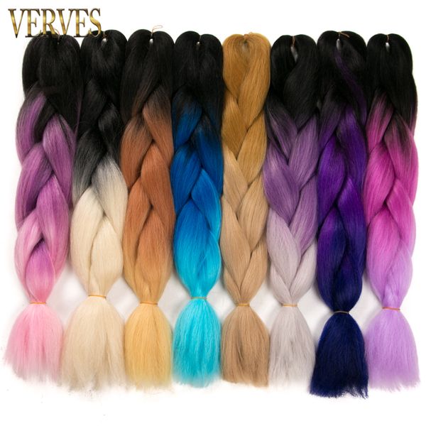 wholesale 24inch Synthetic High Temperature Fiber Ombre Kanekalon Brading Hair braids Extension 100g/pcs Jumbo Braiding Hair
wholesale 24inch Synthetic High Temperature Fiber Ombre Kanekalon Brading Hair braids Extension 100g/pcs Jumbo Braiding Hair