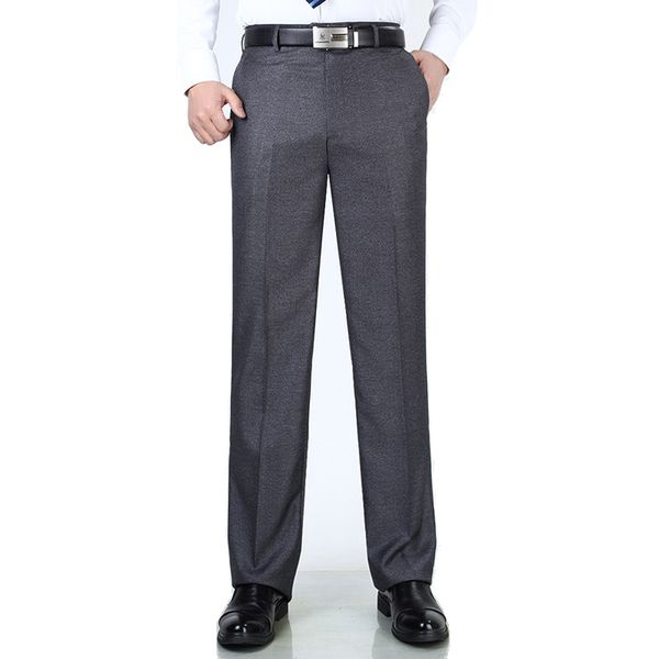 wholesale- summer new men's trousers anti wrinkle smooth silk suits pants business dress pants middle-aged men's suit trousers plu, Black
wholesale- summer new men's trousers anti wrinkle smooth silk suits pants business dress pants middle-aged men's suit trousers plu, Black