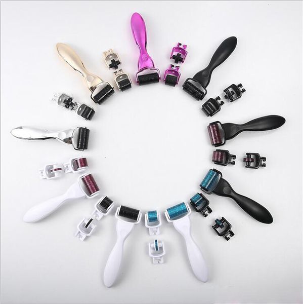3-in-1 titanium derma roller kit 180 600 1200 needle replaceable microneedle roller suitable for body face eye beauty therapy tool tm-dr005
3-in-1 titanium derma roller kit 180 600 1200 needle replaceable microneedle roller suitable for body face eye beauty therapy tool tm-dr005