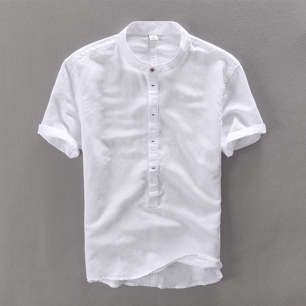 wholesale- men shirt short sleeve summer linen shirts men brand clothing comfortable camisa masculina breathable cotton mens shirt camisas, White;black
wholesale- men shirt short sleeve summer linen shirts men brand clothing comfortable camisa masculina breathable cotton mens shirt camisas, White;black