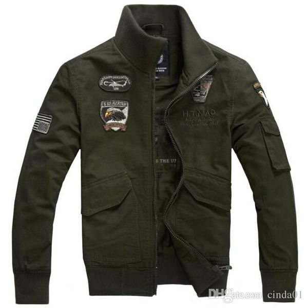 men casual jackets autumn winter plus size 4xl fashion bomber jacket long sleeved coats male clothing, Black;brown
men casual jackets autumn winter plus size 4xl fashion bomber jacket long sleeved coats male clothing, Black;brown