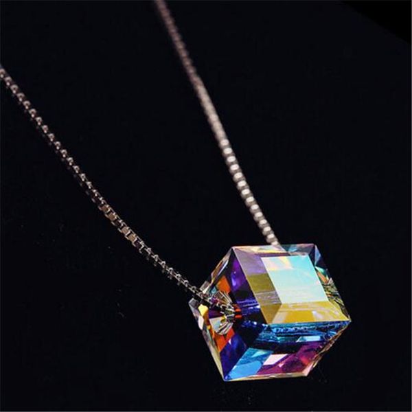 silver cube crystal necklaces pendants for women statement necklace brass material colorful rhinestone jewelry accessories christmas gift
silver cube crystal necklaces pendants for women statement necklace brass material colorful rhinestone jewelry accessories christmas gift