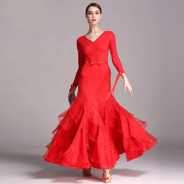 ballroom dance dresses for women waltz women dresses for ballroom dancing tango waltz ballroom dance competition dresses d0387 long sleeve, Black;red
ballroom dance dresses for women waltz women dresses for ballroom dancing tango waltz ballroom dance competition dresses d0387 long sleeve, Black;red