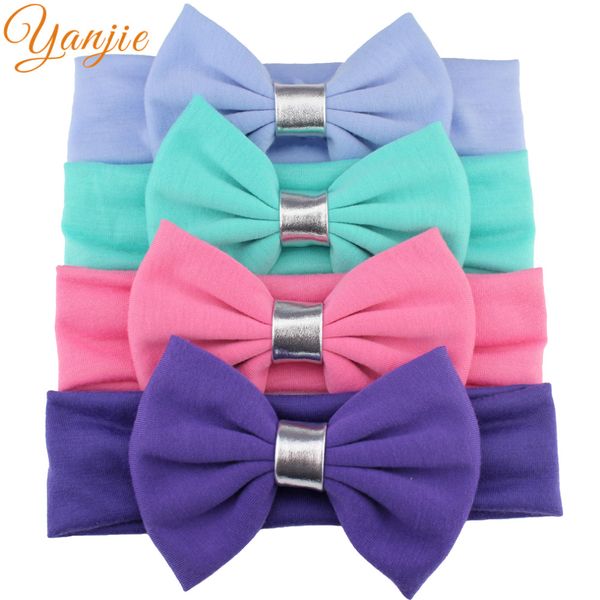 wholesale- 4pcs/lot 2016 retail 5" big solid messy knot bow headwrap lovely bowknot baby headbands cotton baby girls hair bow hairband, Slivery;white
wholesale- 4pcs/lot 2016 retail 5" big solid messy knot bow headwrap lovely bowknot baby headbands cotton baby girls hair bow hairband, Slivery;white