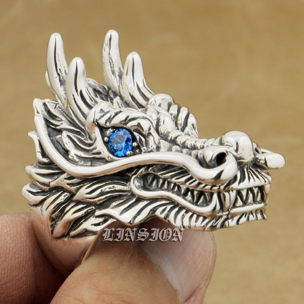 linsion huge heavy 925 sterling silver dragon ring blue cz eyes mens biker rocker punk ring 9d110 us size 7 to 15, Golden;silver
linsion huge heavy 925 sterling silver dragon ring blue cz eyes mens biker rocker punk ring 9d110 us size 7 to 15, Golden;silver