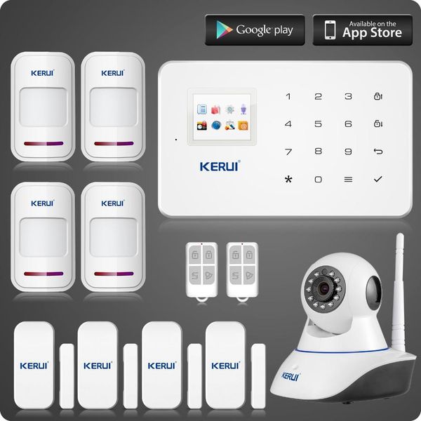 ls111- wireless wifi ip camera+kerui g18 gsm home alarm system +magnetic+motion detector burglar sucerity alarm kit two-year warranty
ls111- wireless wifi ip camera+kerui g18 gsm home alarm system +magnetic+motion detector burglar sucerity alarm kit two-year warranty