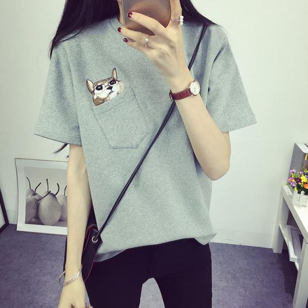 wholesale-summer korean roupa feminina tee shirt femme clothes for women female tshirts tumblr poleras camisetas mujer t-shirt, White
wholesale-summer korean roupa feminina tee shirt femme clothes for women female tshirts tumblr poleras camisetas mujer t-shirt, White