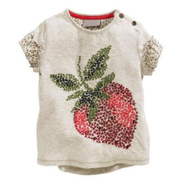 bst15 new arrival little maven girls kids 100%cotton short sleeve cartoon strawberry print t shirt girls causal summer t shirt ship, Blue
bst15 new arrival little maven girls kids 100%cotton short sleeve cartoon strawberry print t shirt girls causal summer t shirt ship, Blue