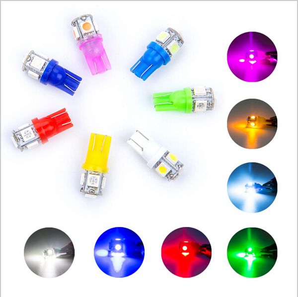 wholsale 300pcs colorful t10 5 smd 5050 led 194 168 w5w car side wedge tail light lamp bulb car parking led license plate lights
wholsale 300pcs colorful t10 5 smd 5050 led 194 168 w5w car side wedge tail light lamp bulb car parking led license plate lights