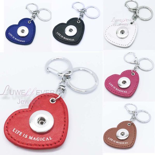 06 fashion genuine leather key chains 18mm snap button keychain jewelry for men women cute heart key rings, Slivery;golden
06 fashion genuine leather key chains 18mm snap button keychain jewelry for men women cute heart key rings, Slivery;golden
