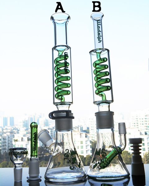 Разноцветные стеклянные стеклянные бонги! Курительные трубки нефтяной вышке с зажимами Катушка Съемный замораживаемый бонг с керамическим гвоздем
Разноцветные стеклянные стеклянные бонги! Курительные трубки нефтяной вышке с зажимами Катушка Съемный замораживаемый бонг с керамическим гвоздем