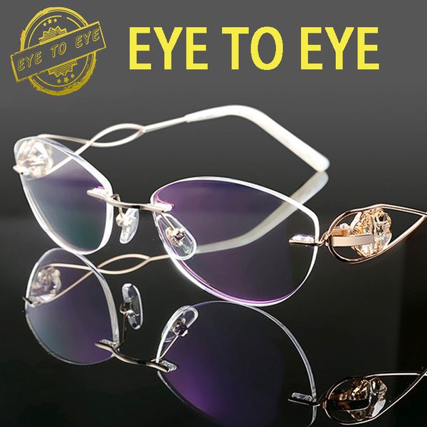 wholesale- woman glasses frame titanium flex crystal clear eyeglasses fashion designer diamond rhinestone high quality 1707, Silver
wholesale- woman glasses frame titanium flex crystal clear eyeglasses fashion designer diamond rhinestone high quality 1707, Silver