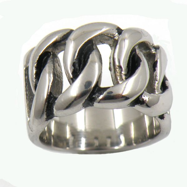 fanssteel stainless steel mens or womens punk vintage tribalceltic knot wave ring band ring cowboy chain signet ring gift 13w78, Silver
fanssteel stainless steel mens or womens punk vintage tribalceltic knot wave ring band ring cowboy chain signet ring gift 13w78, Silver
