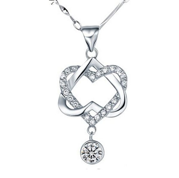 selling silver plated women double heart pendant necklace chain jewelry for mon girlfriend gift ing
selling silver plated women double heart pendant necklace chain jewelry for mon girlfriend gift ing