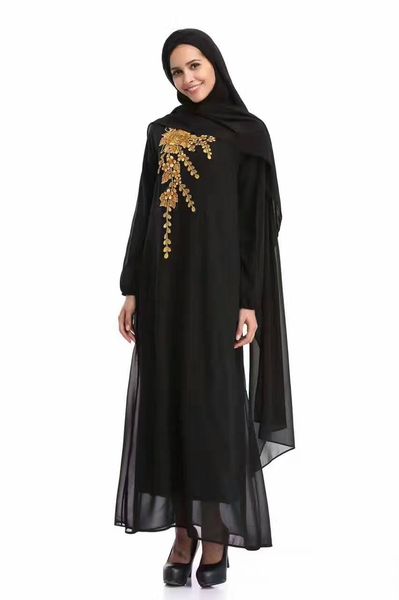 2018 new arrival muslim women fashion black abaya robe dress flower embroidery islamic kaftan caftan dress, Red
2018 new arrival muslim women fashion black abaya robe dress flower embroidery islamic kaftan caftan dress, Red