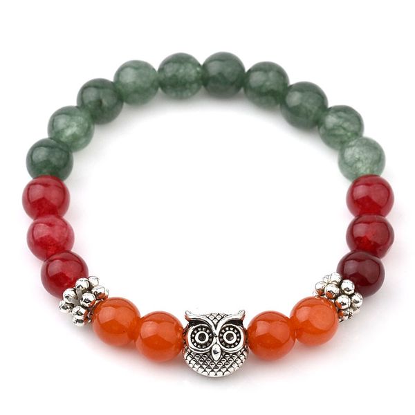 mix color natural stone jade bracelets for women tibetan silver owl bracelets & bangles vintgae india natural stone bead jewelry 6, Black
mix color natural stone jade bracelets for women tibetan silver owl bracelets & bangles vintgae india natural stone bead jewelry 6, Black