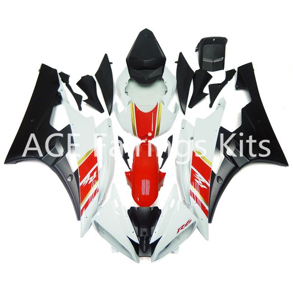 3 gift new fairings for yamaha yzf-r6 yzf600 r6 06 07 2006 2007 abs plastic bodywork motorcycle fairing kit cowling cover white black red b1
3 gift new fairings for yamaha yzf-r6 yzf600 r6 06 07 2006 2007 abs plastic bodywork motorcycle fairing kit cowling cover white black red b1