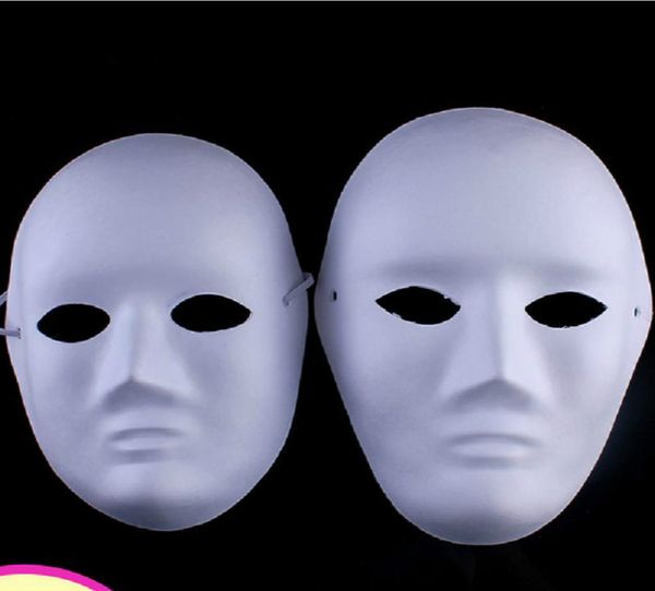 diy woman &man white face masks hand painted suit for halloween masquerade party cosplay masks blank face masks
diy woman &man white face masks hand painted suit for halloween masquerade party cosplay masks blank face masks