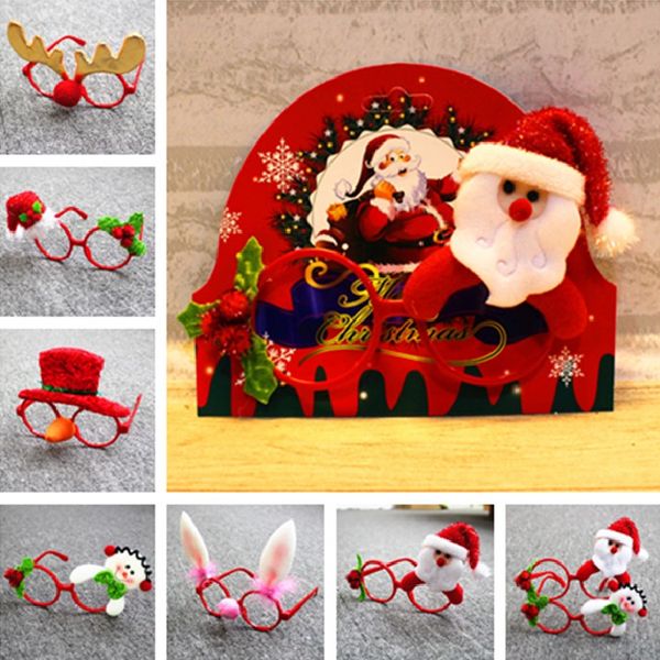 christmas decorations children's toys santa claus snowman antlers glasses cartoon glasses frames ic631
christmas decorations children's toys santa claus snowman antlers glasses cartoon glasses frames ic631