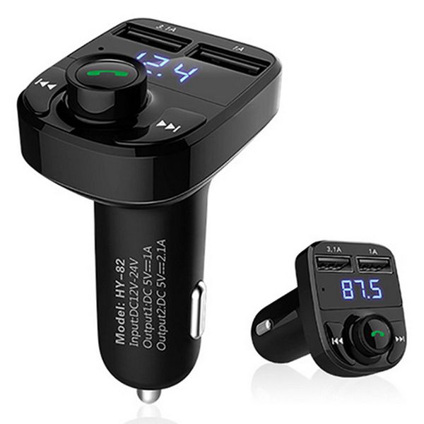 FM Transmitter Wireless Bluetooth Transmitters Car Radio Adapter Dual USB Charger Bluetooth Headset Support TF Card MP3 Player
FM Transmitter Wireless Bluetooth Transmitters Car Radio Adapter Dual USB Charger Bluetooth Headset Support TF Card MP3 Player