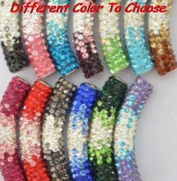 ld342 20 pcs/lot 45cm mixed multicolor rhinestone micro pave cz crystal gradual change crystal tube long tubes bending beads bracelets
ld342 20 pcs/lot 45cm mixed multicolor rhinestone micro pave cz crystal gradual change crystal tube long tubes bending beads bracelets
