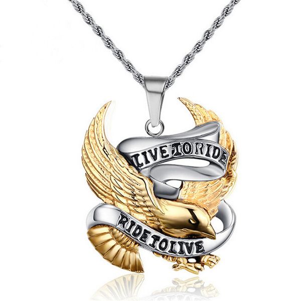 punk rock tide male act the role ofing is tasted personality pendant restoring ancient ways eagle titanium steel necklace pendant, Silver
punk rock tide male act the role ofing is tasted personality pendant restoring ancient ways eagle titanium steel necklace pendant, Silver