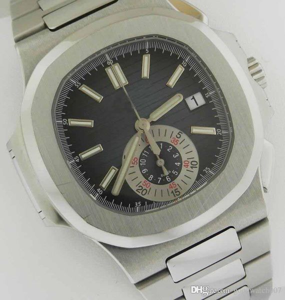 luxury men's stainless swiss eta 7750 automatic movement nautilus 5980/1a black dial mechanical transparent mens watches, Slivery;brown
luxury men's stainless swiss eta 7750 automatic movement nautilus 5980/1a black dial mechanical transparent mens watches, Slivery;brown