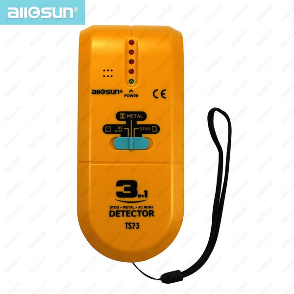 3 in 1 multi-function metal detector portable wood stud finder ac wire scanner voltage sensor pinpoint sensitive tool lcd mode all-sun ts73 
3 in 1 multi-function metal detector portable wood stud finder ac wire scanner voltage sensor pinpoint sensitive tool lcd mode all-sun ts73