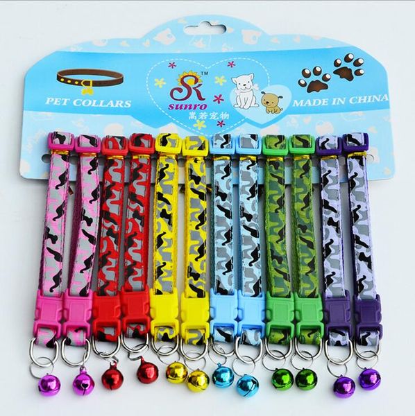A variety of Color Dog Cat Collar Necklace Tactic dog collar supplies (with Bell) cat collar neck strap
A variety of Color Dog Cat Collar Necklace Tactic dog collar supplies (with Bell) cat collar neck strap