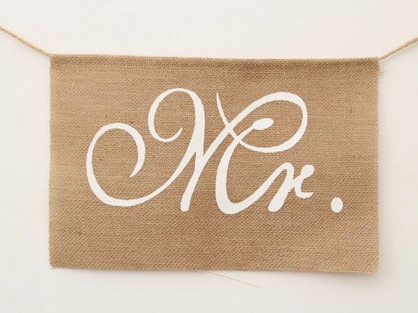 event khaki mr. & mrs. burlap chair banner set chair sign garland rustic wedding party decoration
event khaki mr. & mrs. burlap chair banner set chair sign garland rustic wedding party decoration