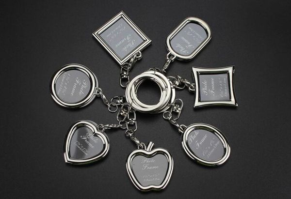 6 designs couple heart round square shape p frame key chain p keychains zinc alloy key ring, Silver
6 designs couple heart round square shape p frame key chain p keychains zinc alloy key ring, Silver